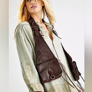 SALE 🧨NWT Free People Kingsley Leather Harness